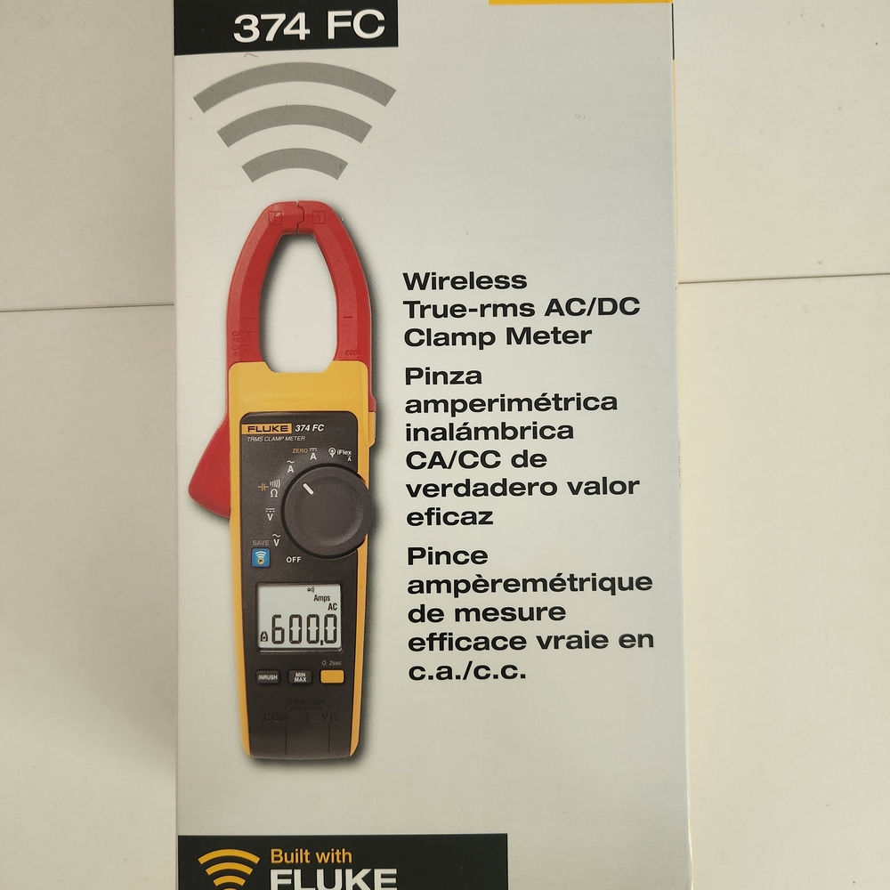 Fluke Wireless True-rms AC/DC Clamp Meter